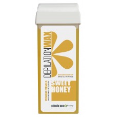 Віск в касеті для депіляції Simple Use Beauty Sweet honey (Солодкий мед) 100 мл